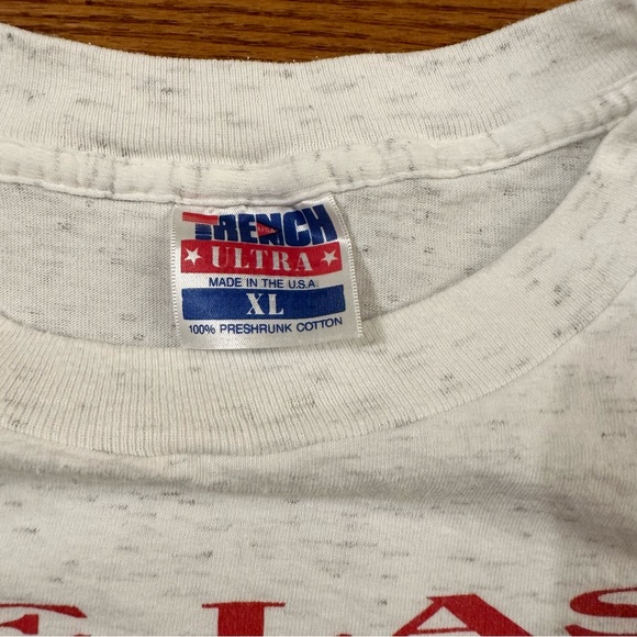 Vintage 1993 Cleveland Indians “The last stand” Trench Ultra t shirt size XL - Picture 7 of 8